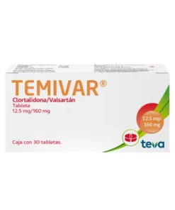 TEMIVAR 12.5/160 MG 30 TAB