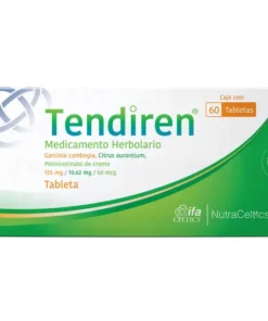 TENDIREN 125/10.62MG/50MCG 60 TAB