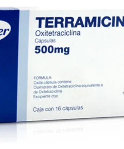 TERRAMICINA 500 MG 16 CAPS
