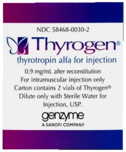 THYROGEN 0.9 MG SOL INY 2 F.A.