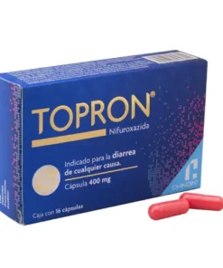 TOPRON 400 MG 16 CAPS