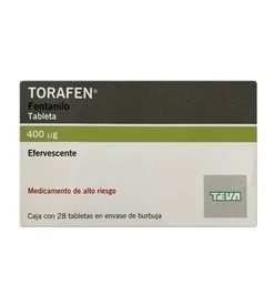 TORAFEN 400MCG EFERV 28 TAB   FRACI