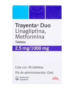 TRAYENTA DUO 2.5/1000 MG 30 TAB