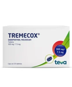 TREMECOX 300/7.5MG 20 TAB