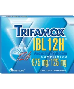 TRIFAMOX-IBL 12H 875 /125MG 14 CPR