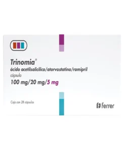 TRINOMIA 100/20/5MG 28 CAPS
