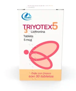 TRIYOTEX 5MCG FCO 30TAB