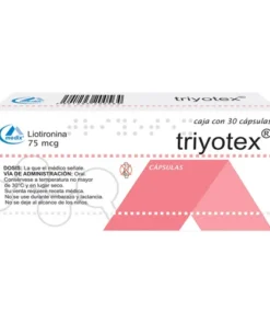 TRIYOTEX 75 MCG 30 CAPS