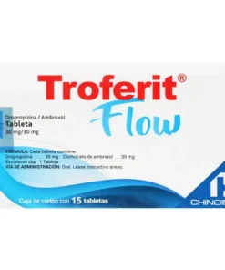 TROFERIT FLOW 30/30 MG TAB 15