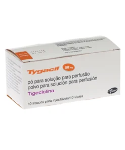 TYGACIL 50 MG SOL INY FA C/10