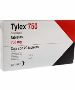 TYLEX 750 MG 20 TAB
