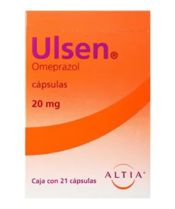 ULSEN 20 MG 21 CAPS