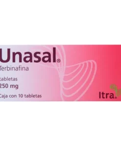 UNASAL 250 MG 10 TAB