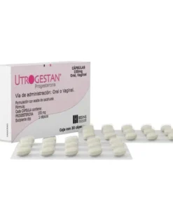 UTROGESTAN 100 MG CAPS 30