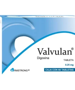 VALVULAN 0.25MG 60 TAB