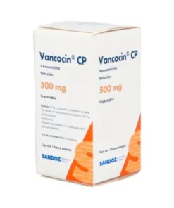 VANCOCIN-CP 500 MG SOL INY