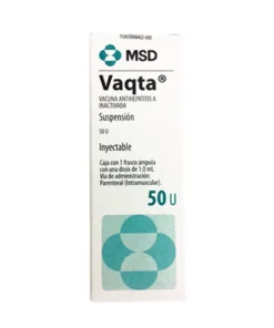 VAQTA 50 U SUSP INY F.A. 1.0 ML