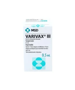 VARIVAX III SUSP INY F.A. 0.5 ML