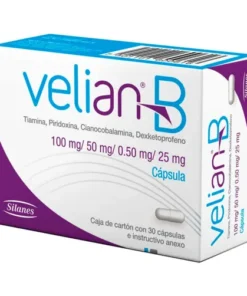 VELIAN B 100/50/0.50/25MG 30 CAPS