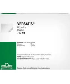 VERSATIS 700MG 3SOB 5 PARCHES