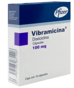 VIBRAMICINA 100 MG 10 CAPS