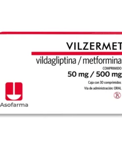 VILZERMET 50/500 MG 30 CPR