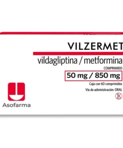 VILZERMET 50/850 MG 60 CPR