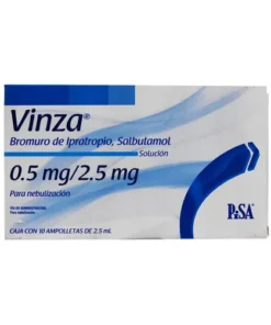 VINZA 0.5/2.5MG AMP 10X2.5 ML
