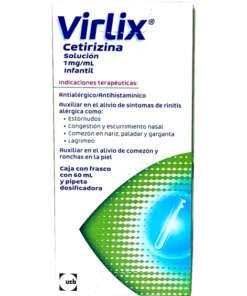 VIRLIX 1MG/ML SOL INF 60 ML