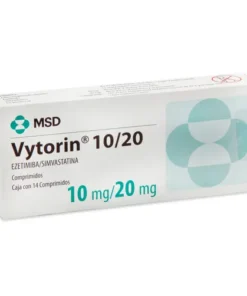 VYTORIN 10/20 MG 14 CPR