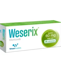 WESERIX 60 MG 28 TAB