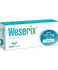 WESERIX 120 MG 7 TAB