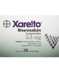 XARELTO 2.5 MG 28 CPR