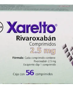 XARELTO 2.5 MG 56 CPR