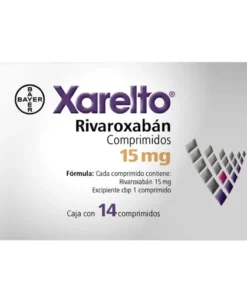 XARELTO 15 MG 14 CPR