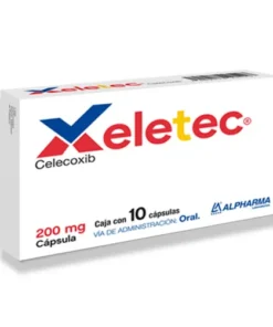 XELETEC 200 MG 10 CAPS