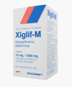 XIGLIF-M 10MG/1000MG FCO 14TABS  N