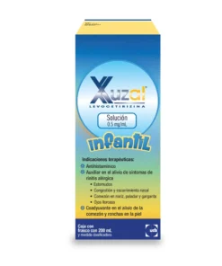XUZAL 0.5MG INF SOL FCO 200 ML