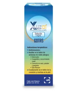 XUZAL 5MG FCO GOTERO 20 ML