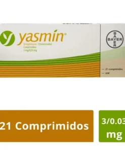 YASMIN 3/0.03 MG 21 CPR DUO