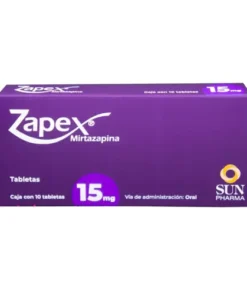 ZAPEX 15 MG 10 TAB