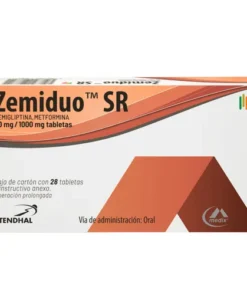 ZEMIDUO SR 50/1000MG 28 TAB