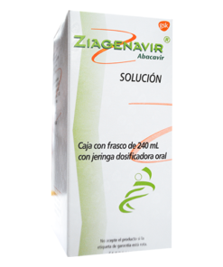 ZIAGENAVIR 20 MG 240 ML SOL