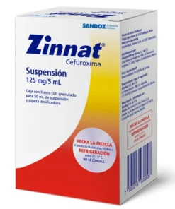 ZINNAT 125 MG 50 ML SUSP