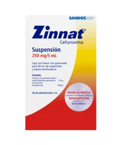 ZINNAT 250 MG 50 ML SUSP