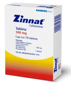 ZINNAT 500 MG 10 TAB