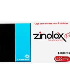 ZINOLOX4G 400 MG 5 TAB