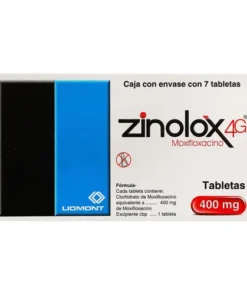 ZINOLOX4G 400 MG 7 TAB