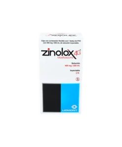 ZINOLOX4G 400MG SOL INY BSA 250ML