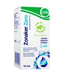 ZONAKER ZERO 0.4% SOL OFTAL 10ML